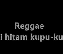 Kunci Gitar Reggae Kopi Hitam Kupu Kupu